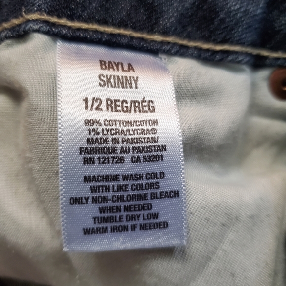 Aeropostale Bayla Skinny Jeans 1/2 Reg Waist 28" - Picture 9 of 9